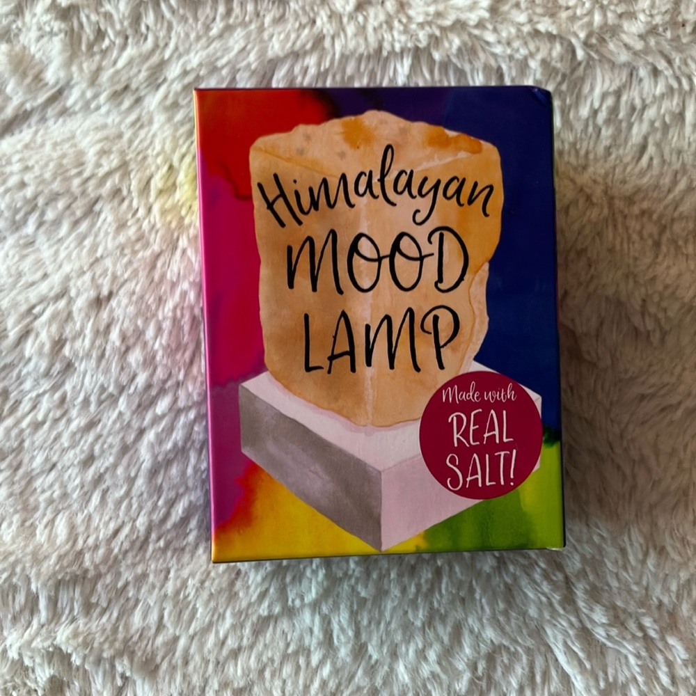 Himalayan Mood Lamp with Real Salt